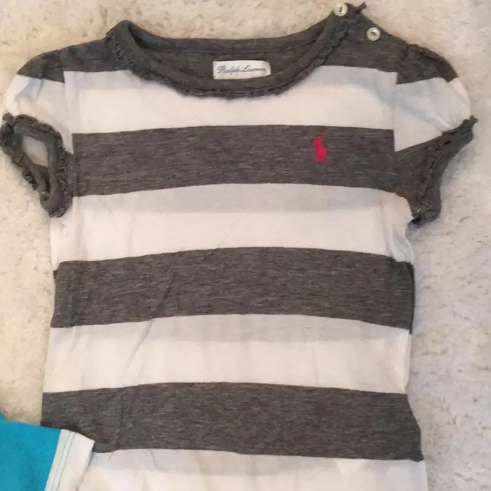 Ralph Lauren striped tshirt NWT and nwot 24m